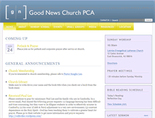 Tablet Screenshot of gnchurch.org